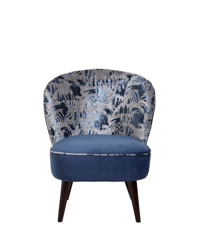 Ascot Chair in Tropicale Midnight