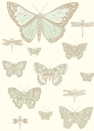 Butterflies and Dragonflies Wallpaper
