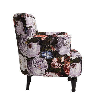 Dalston Chair in Floretta Blush