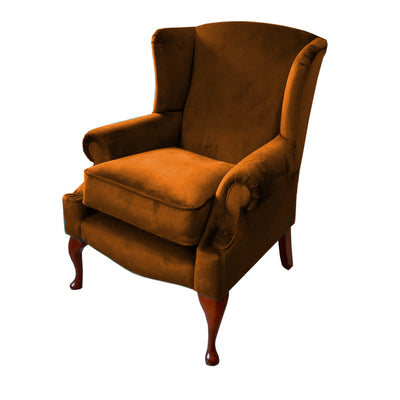Queen Anne Wing Chair
