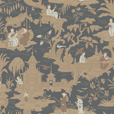 Chinese Toile Wallpaper
