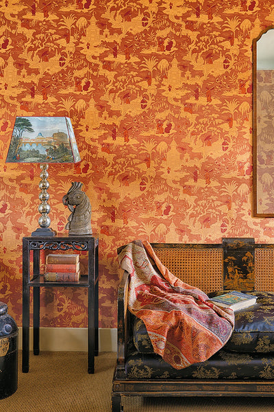 Chinese Toile Wallpaper