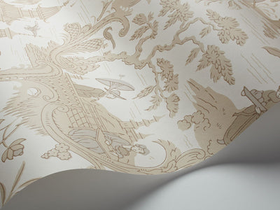 Chinese Toile Wallpaper