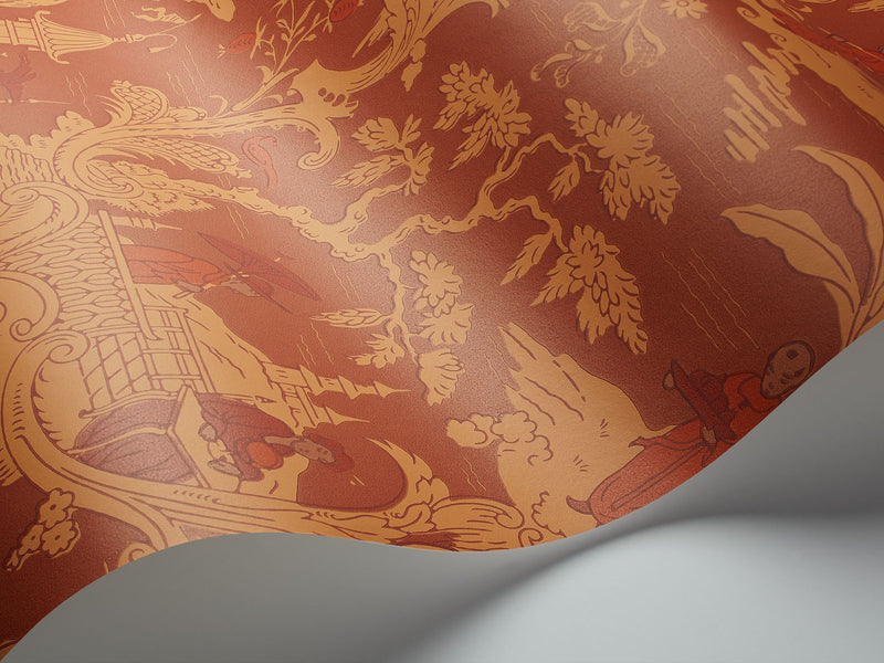 Chinese Toile Wallpaper