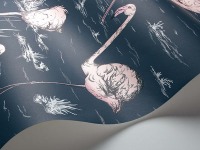 Flamingos Icons Wallpaper