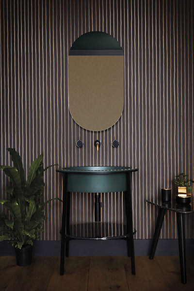 College Stripe Wallpaper