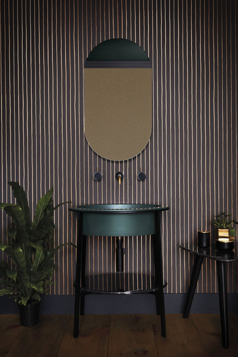College Stripe Wallpaper