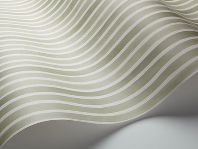 Croquet Stripe Wallpaper