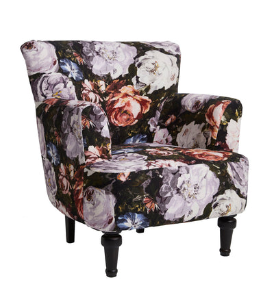 Dalston Chair in Floretta Blush