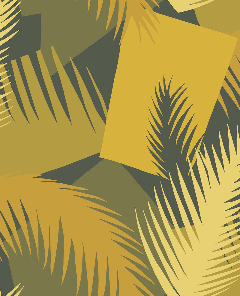 Deco Palm Wallpaper