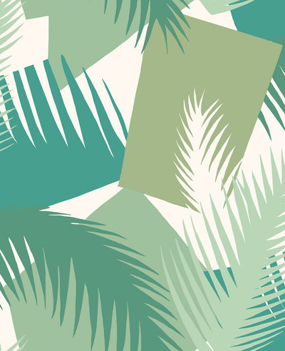 Deco Palm Wallpaper