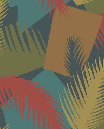 Deco Palm Wallpaper