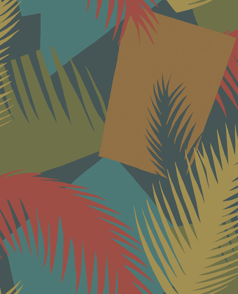 Deco Palm Wallpaper