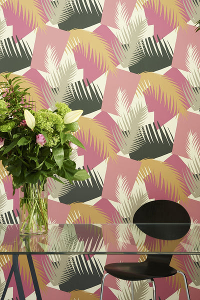 Deco Palm Wallpaper