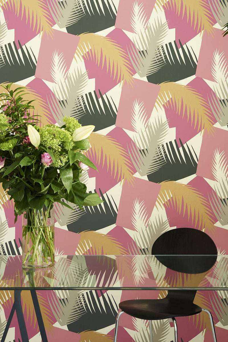 Deco Palm Wallpaper