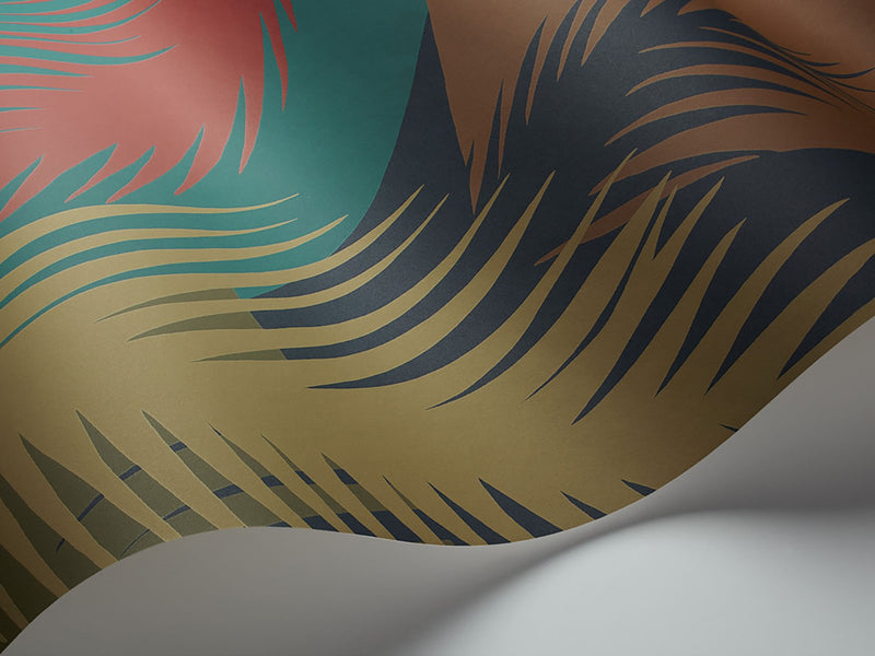Deco Palm Wallpaper