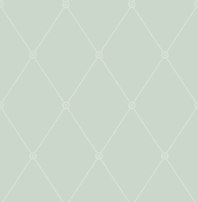 Large Georgian Rope Trellis Wallpaper