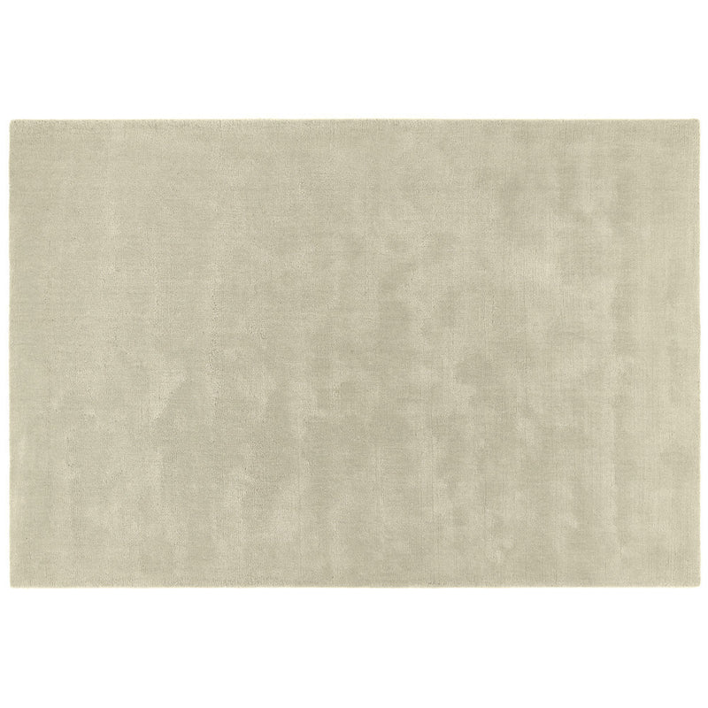 Luxury Hush 100% Wool Rug in Pebble Ivory