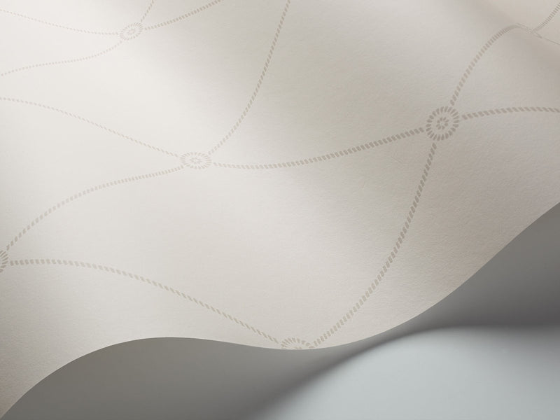 Large Georgian Rope Trellis Wallpaper