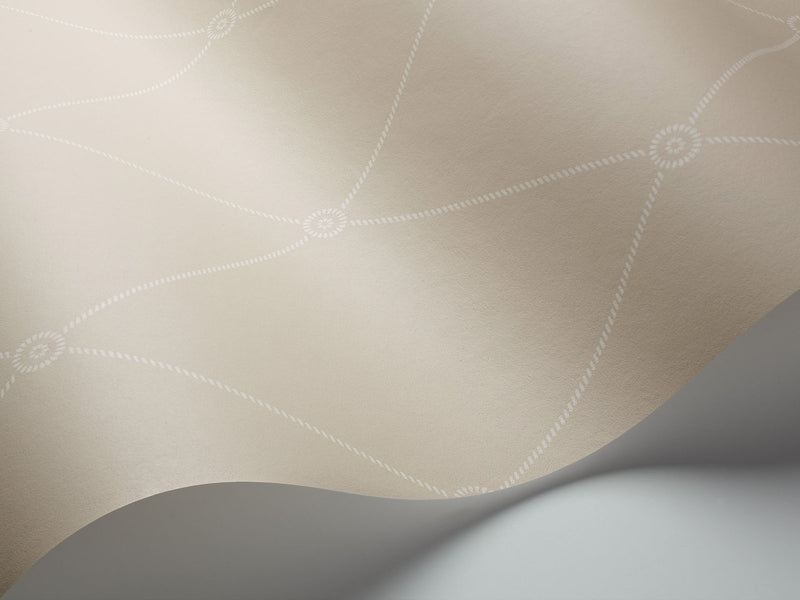 Large Georgian Rope Trellis Wallpaper