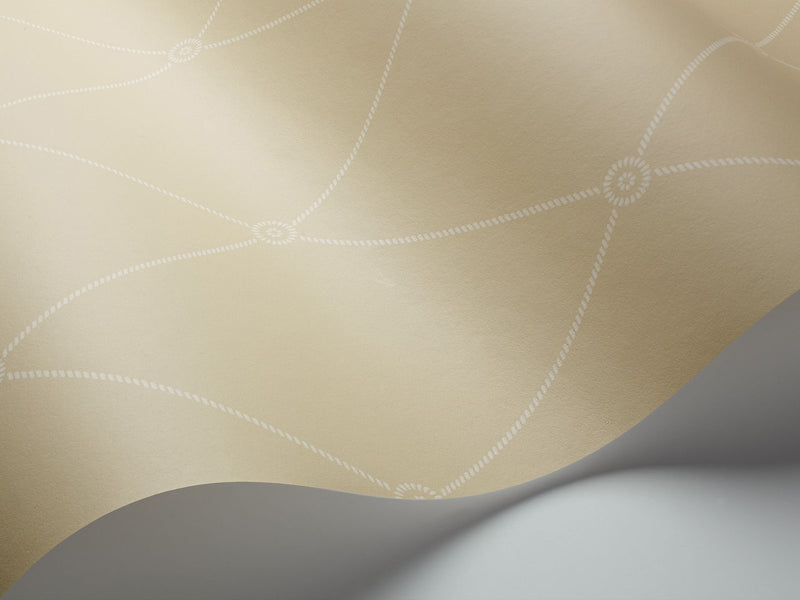 Large Georgian Rope Trellis Wallpaper